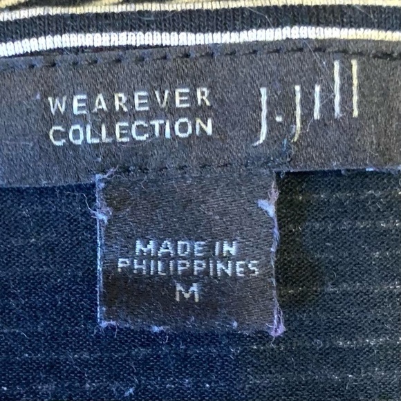 J. Jill Wearever Collection Striped Tunic Top - Picture 9 of 9